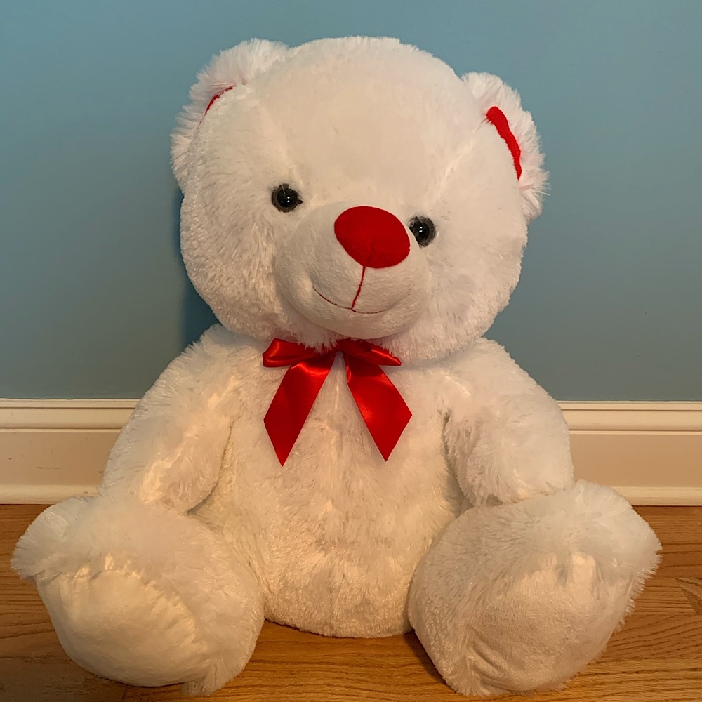 Large White Teddy Bear